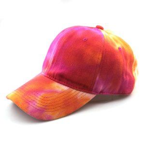 Pink Tie Dye Boho Trucker Hat Baseball Cap
